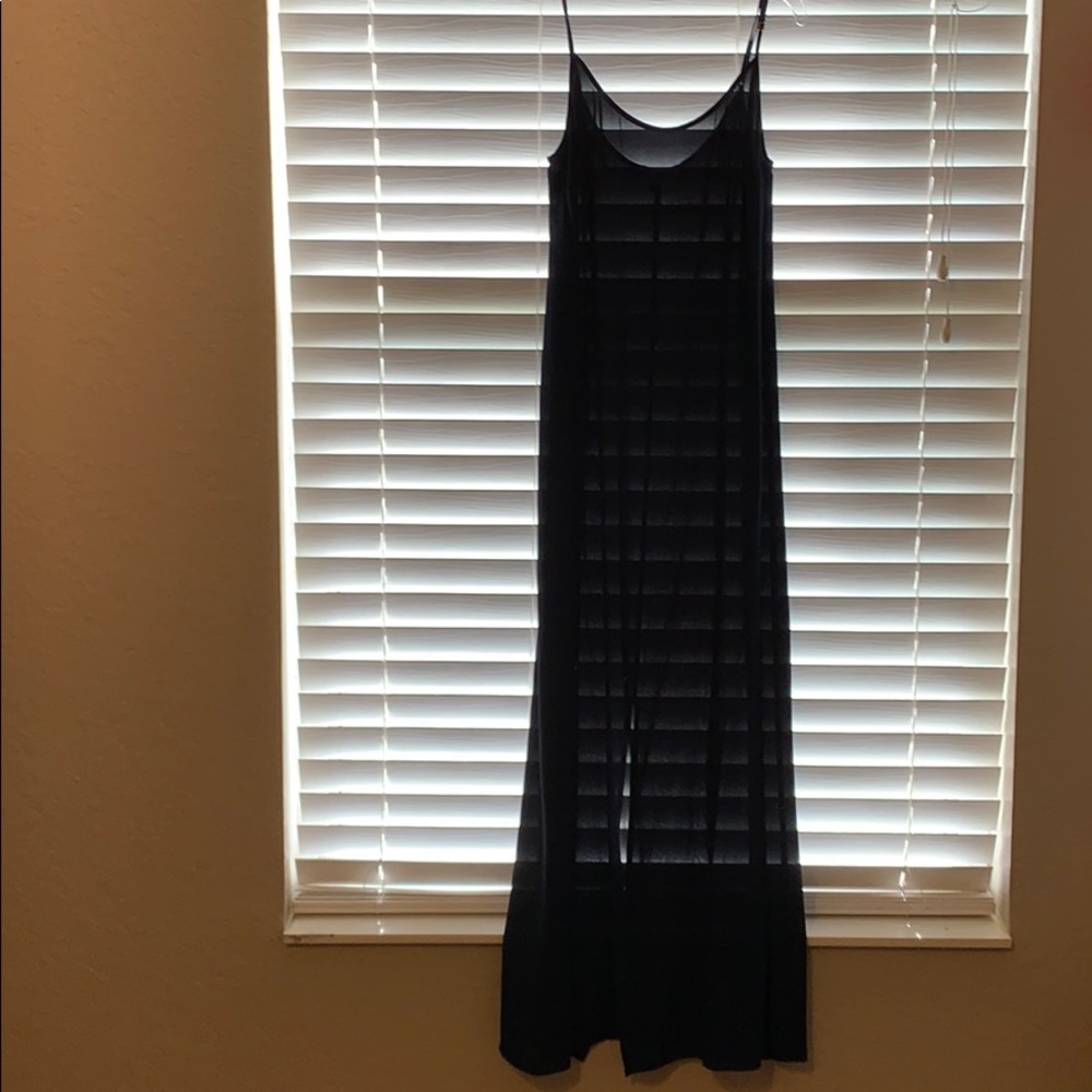 Navy Blue Maxi Dress